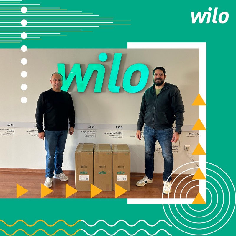 Η WILO HELLAS SA και πάλι στο πλευρό μας
