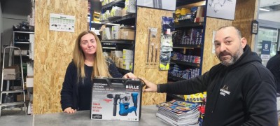 Ευχαριστήριο στην εταιρεία Χρήστου για τη δωρεά εξοπλισμού