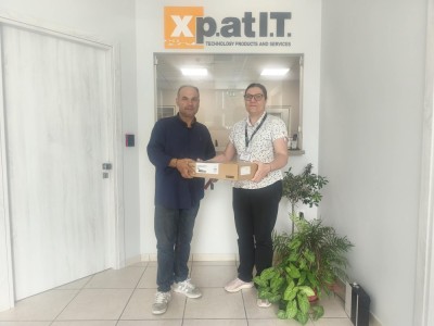 Ευχαριστήριο προς την XPATIT για τη χορηγία εξοπλισμού στα νέα γραφεία της ΕΠΟΜΕΑ