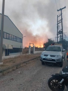Στην πυρκαγιά στην Μαγνησία από την πρώτη στιγμή η ΕΠ.ΟΜ.Ε.Α. Βόλου 